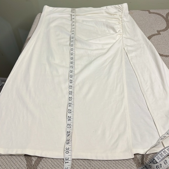 Artizia wildfred vespa skirt ruched midi skirt with a thigh slit - Picture 7 of 9